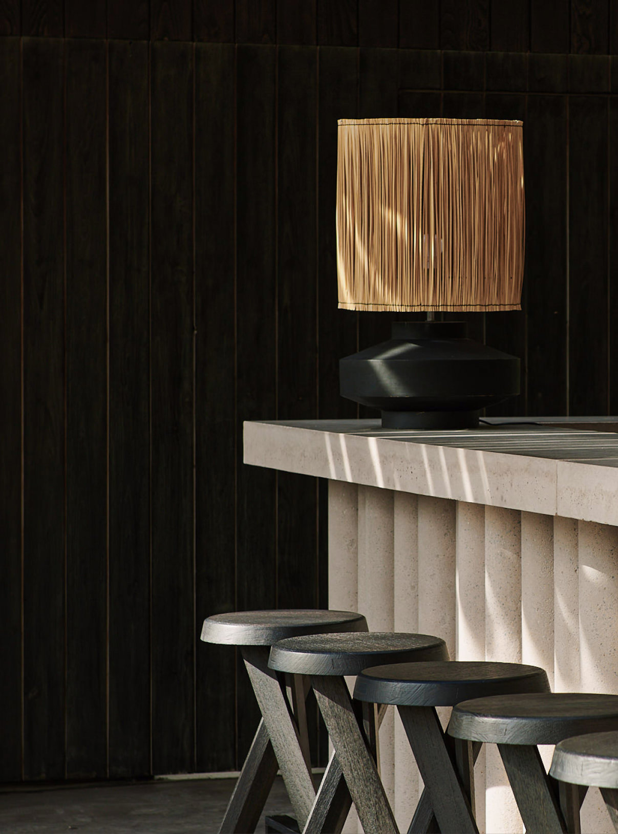 Noema Restaurant & Bar Mykonos designed by Lambs and Lions Berlin, Interior design